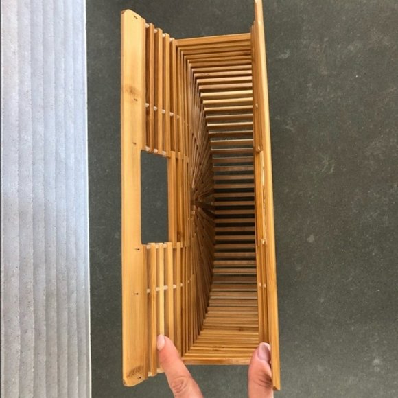 Handmade Woven Bamboo Beach Bag Tote Purse - Picture 4 of 12